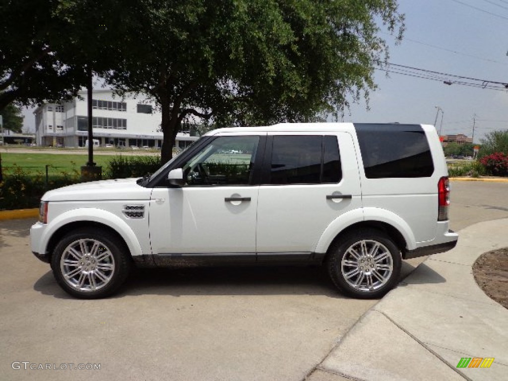 Fuji White 2013 Land Rover LR4 HSE LUX Exterior Photo #81771223