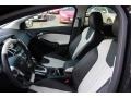 Arctic White Leather Front Seat Photo for 2012 Ford Focus #81771621