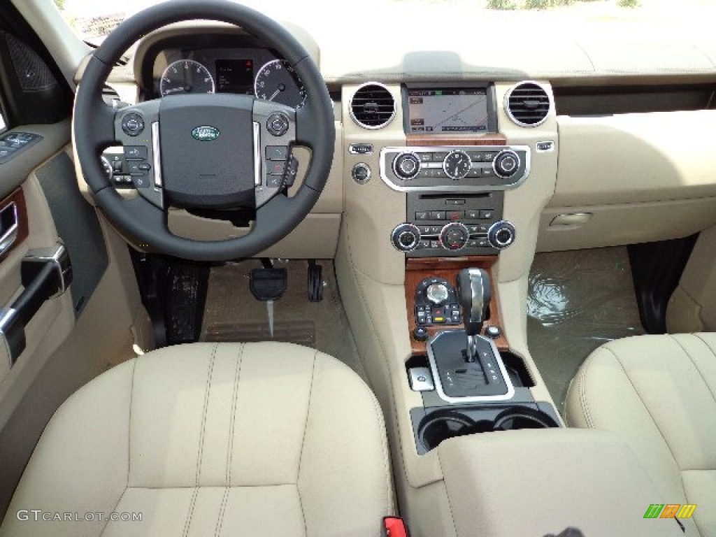 2013 Land Rover LR4 HSE Almond Dashboard Photo #81771645