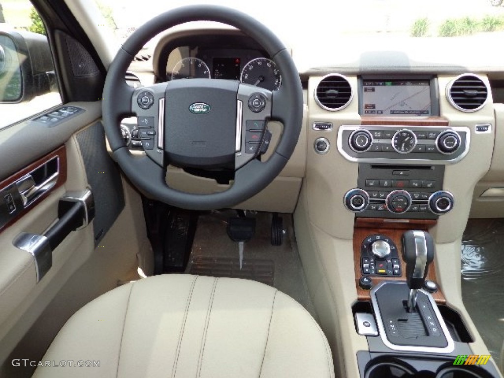2013 Land Rover LR4 HSE Almond Dashboard Photo #81771874