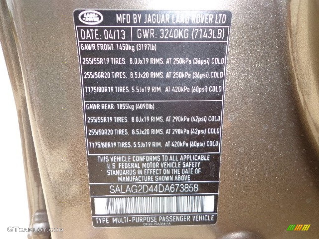 2013 LR4 HSE - Nara Bronze Metallic / Almond photo #21