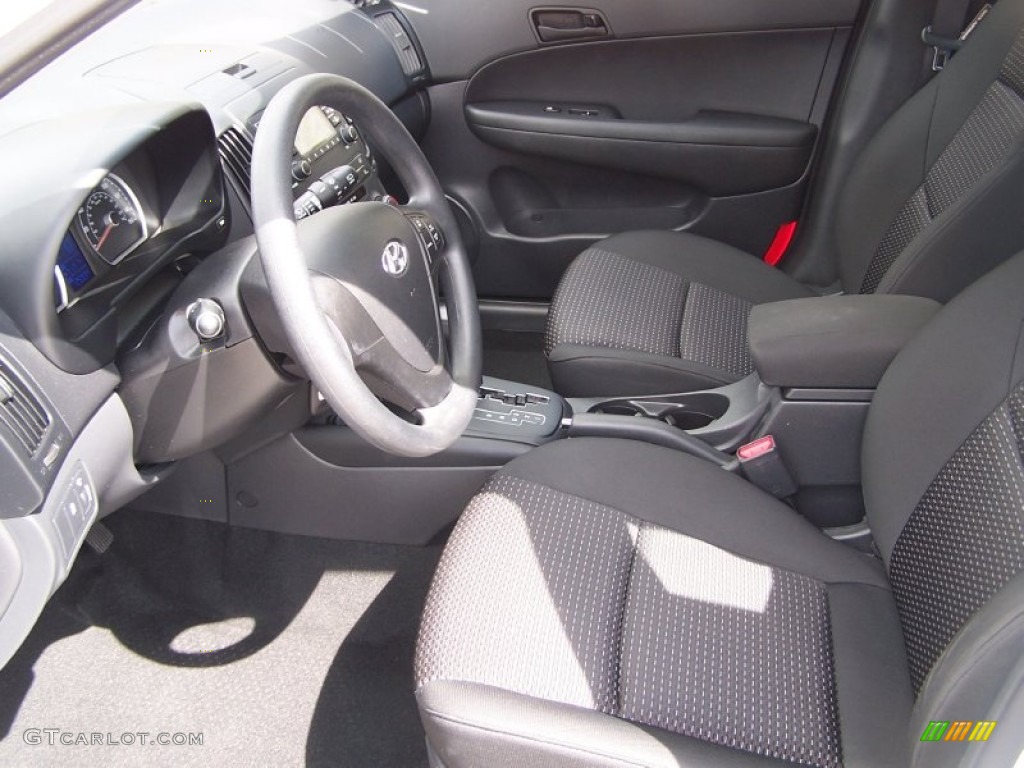 2011 Elantra Touring GLS - Polar White / Black photo #11