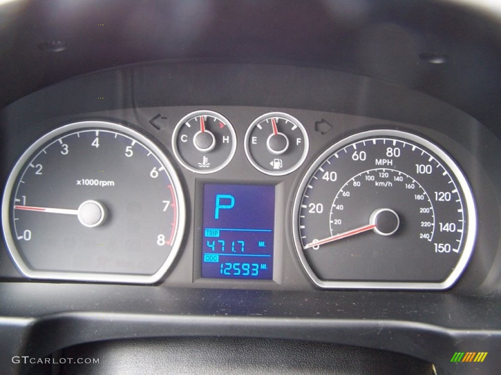 2011 Elantra Touring GLS - Polar White / Black photo #16