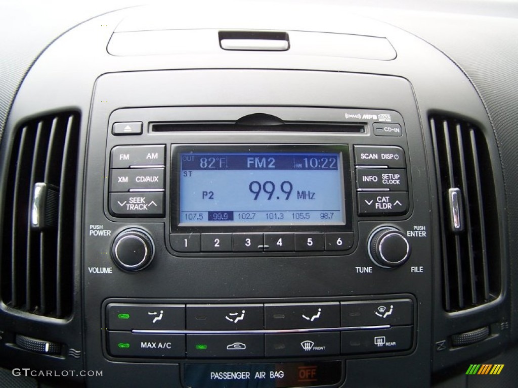 2011 Elantra Touring GLS - Polar White / Black photo #17