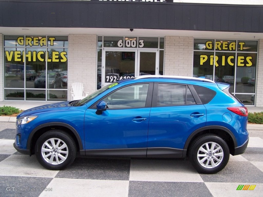 Sky Blue Mica Mazda CX-5