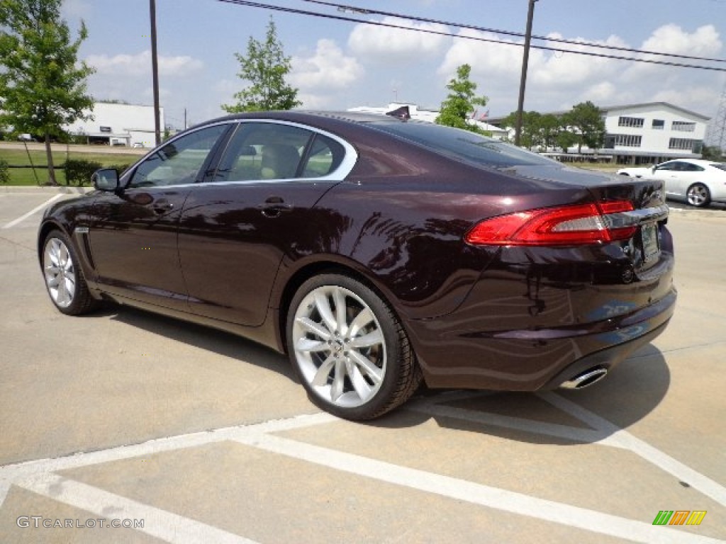 2013 XF 3.0 AWD - Caviar Metallic / Barley/Truffle photo #8