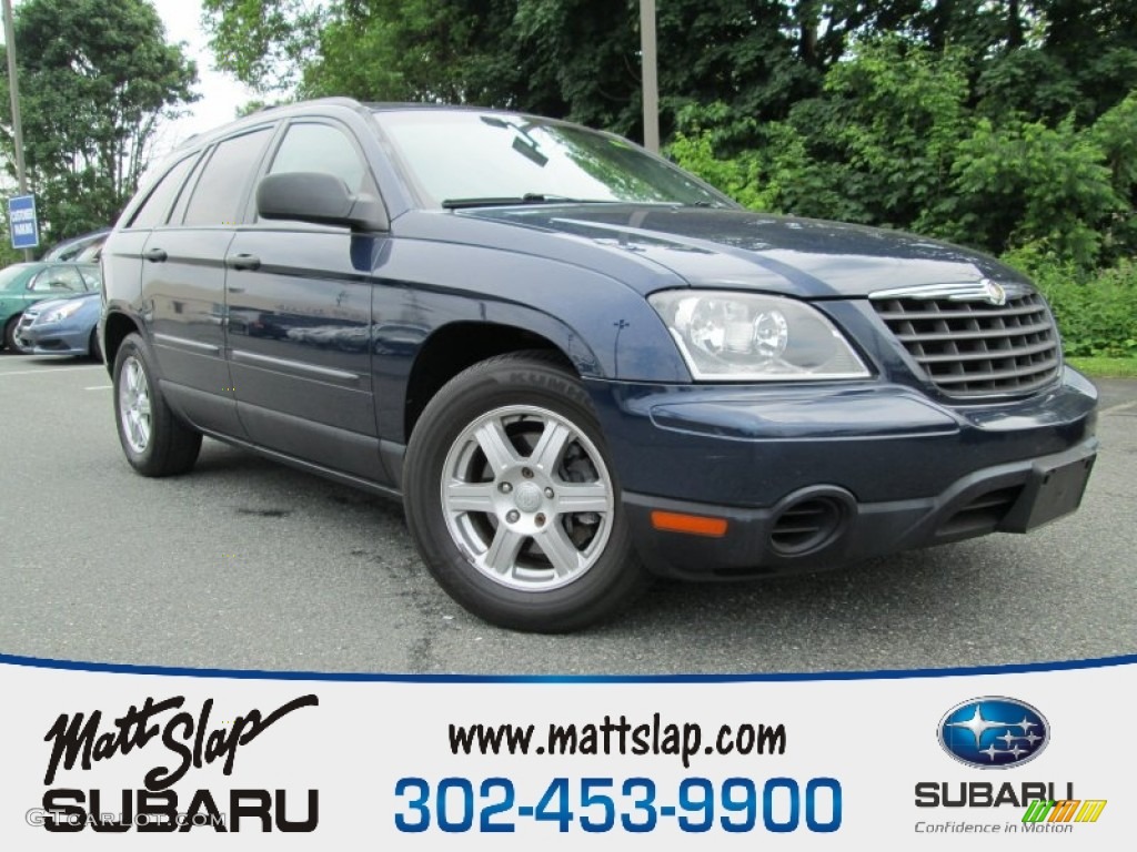 2006 Pacifica AWD - Midnight Blue Pearl / Light Taupe photo #1