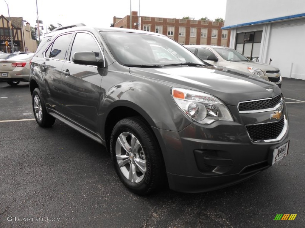 2013 Equinox LT AWD - Steel Green Metallic / Jet Black photo #3