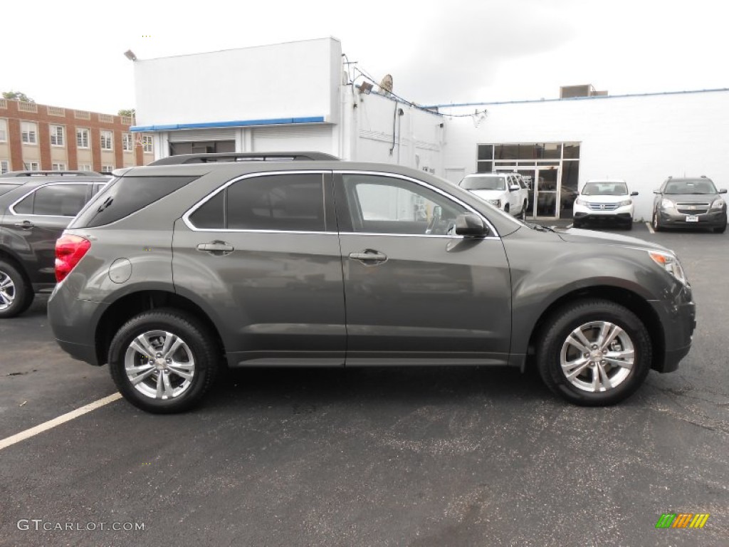 2013 Equinox LT AWD - Steel Green Metallic / Jet Black photo #4