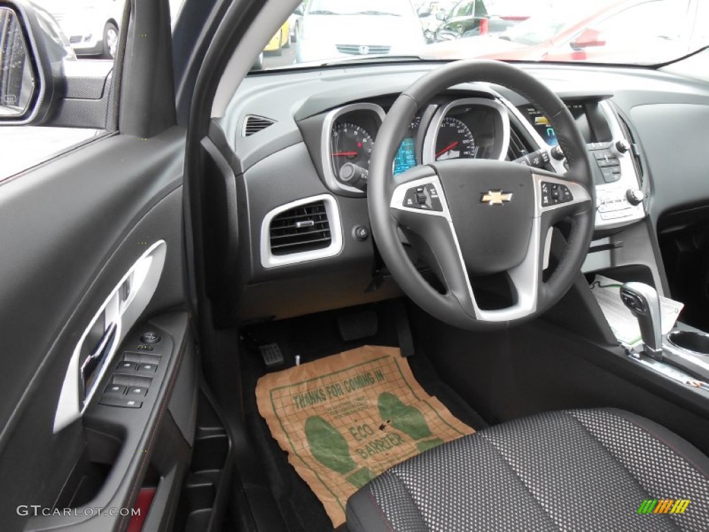 2013 Equinox LT AWD - Steel Green Metallic / Jet Black photo #7