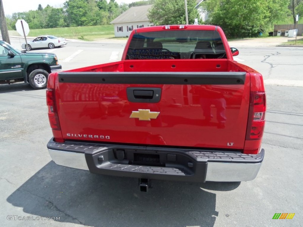 2013 Silverado 1500 LT Extended Cab 4x4 - Victory Red / Ebony photo #8