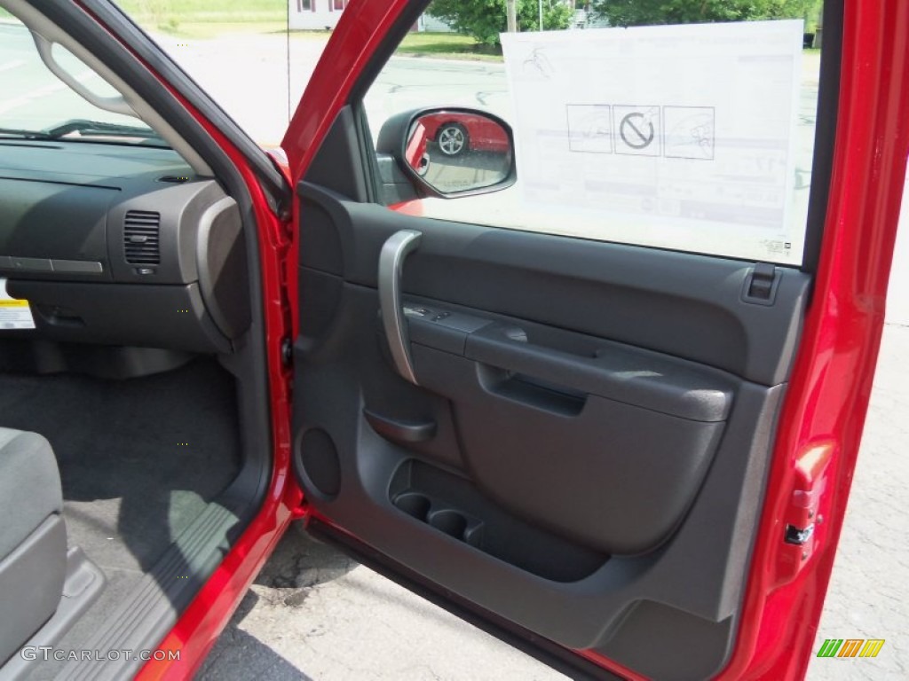 2013 Silverado 1500 LT Extended Cab 4x4 - Victory Red / Ebony photo #13