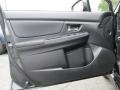 Black 2012 Subaru Impreza 2.0i Sport Limited 5 Door Door Panel