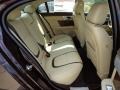 2013 Jaguar XF Barley/Truffle Interior Rear Seat Photo