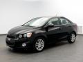 Black 2012 Chevrolet Sonic LT Sedan Exterior