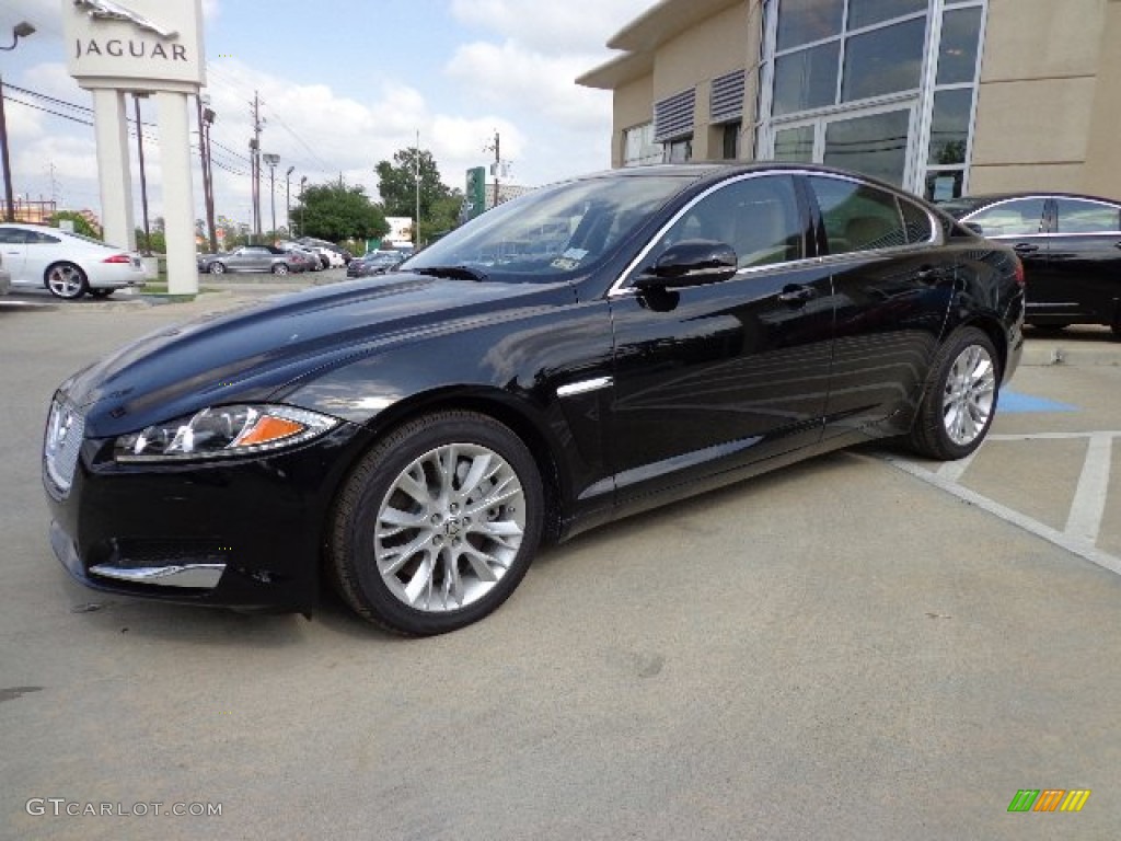 Ebony 2013 Jaguar XF 3.0 Exterior Photo #81775419