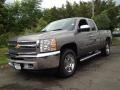 2013 Graystone Metallic Chevrolet Silverado 1500 LT Extended Cab  photo #1