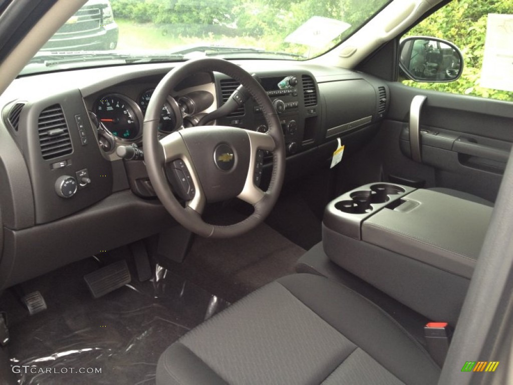 2013 Silverado 1500 LT Extended Cab - Graystone Metallic / Ebony photo #3