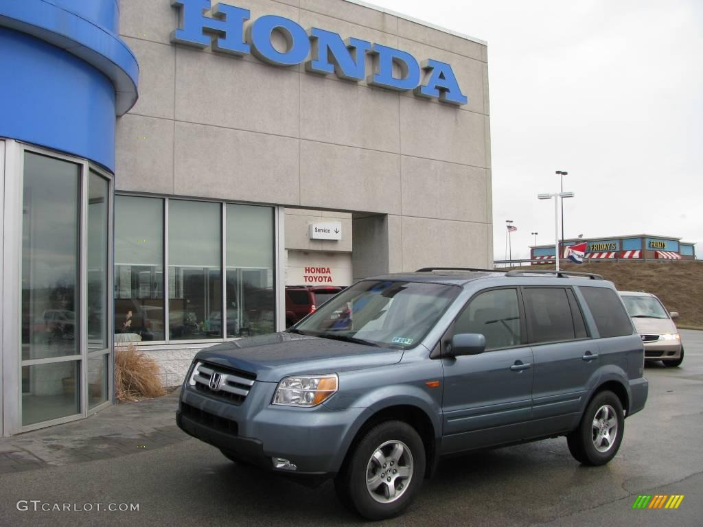 Steel Blue Metallic Honda Pilot