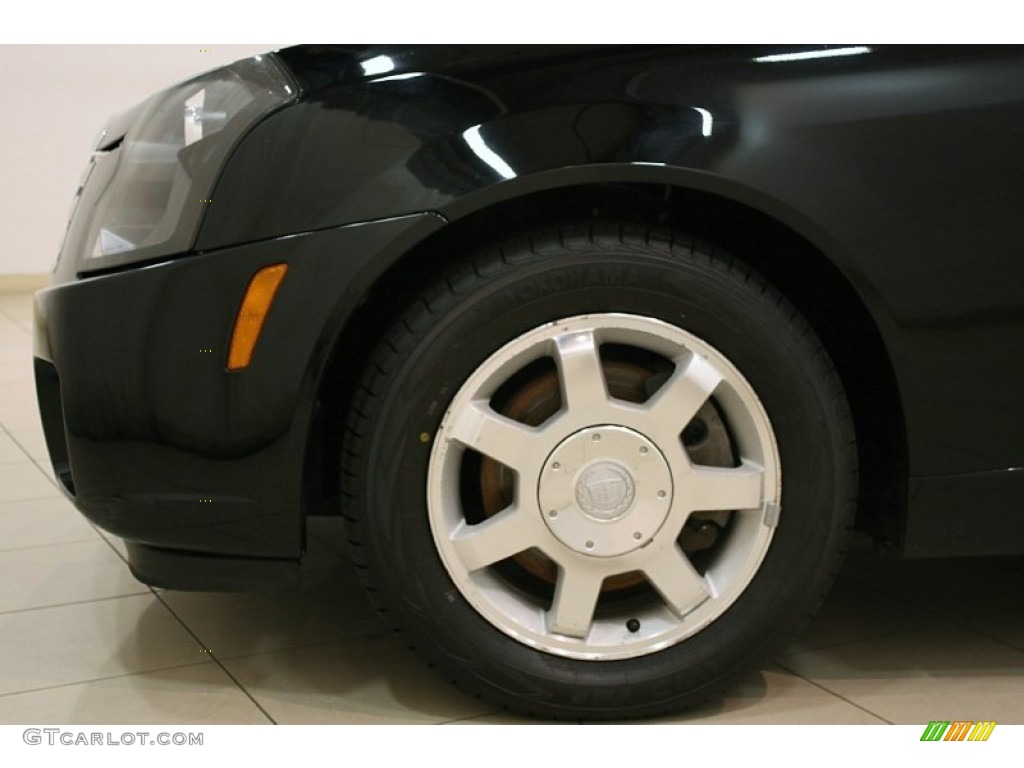 2003 CTS Sedan - Sable Black / Light Gray/Ebony photo #20