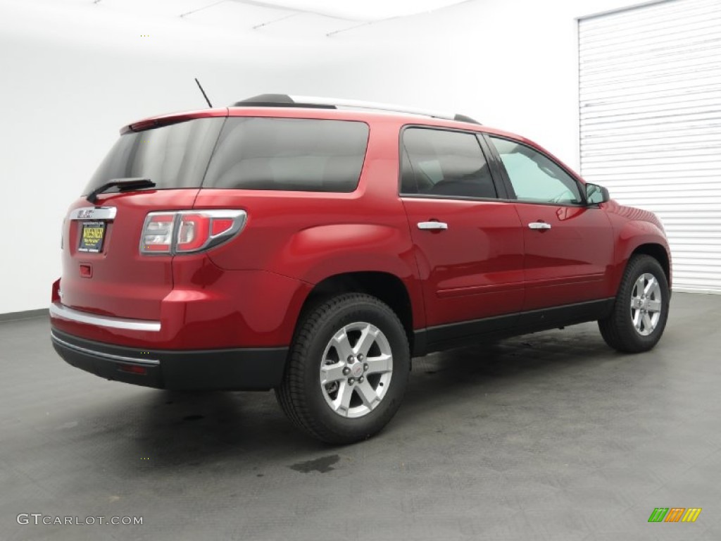 2013 Acadia SLE - Crystal Red Tintcoat / Ebony photo #2