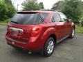 2013 Crystal Red Tintcoat Chevrolet Equinox LT AWD  photo #2