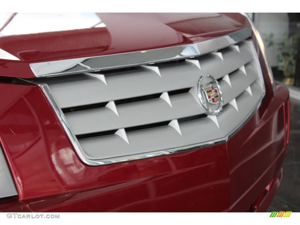 2008 SRX 4 V6 AWD - Crystal Red / Cashmere/Cocoa photo #10