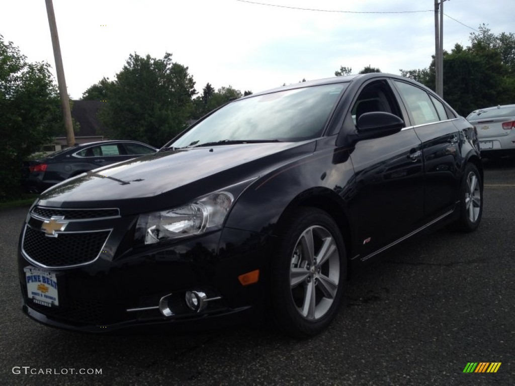 2013 Cruze LT/RS - Black Granite Metallic / Jet Black/Brick photo #1