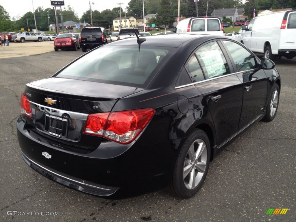 2013 Cruze LT/RS - Black Granite Metallic / Jet Black/Brick photo #2