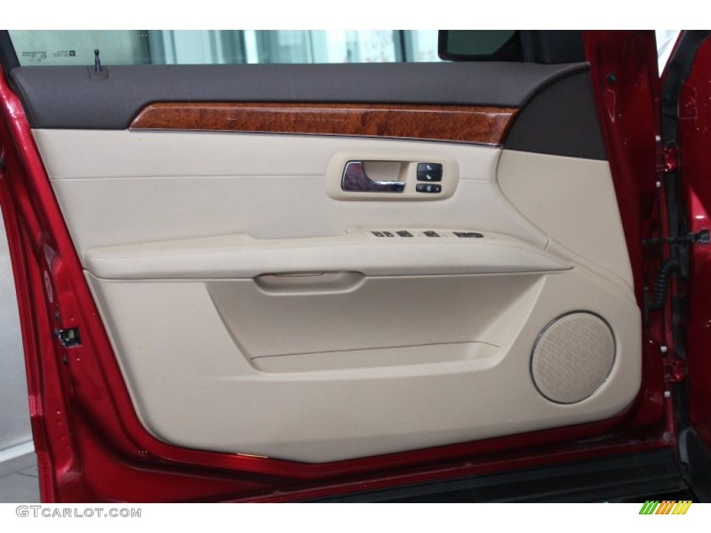 2008 SRX 4 V6 AWD - Crystal Red / Cashmere/Cocoa photo #17