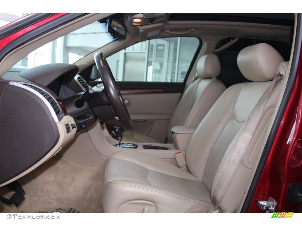 2008 SRX 4 V6 AWD - Crystal Red / Cashmere/Cocoa photo #18