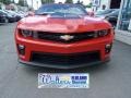 2013 Inferno Orange Metallic Chevrolet Camaro ZL1 Convertible  photo #3