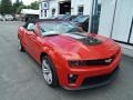 2013 Inferno Orange Metallic Chevrolet Camaro ZL1 Convertible  photo #4