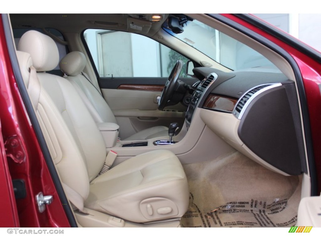 2008 SRX 4 V6 AWD - Crystal Red / Cashmere/Cocoa photo #20