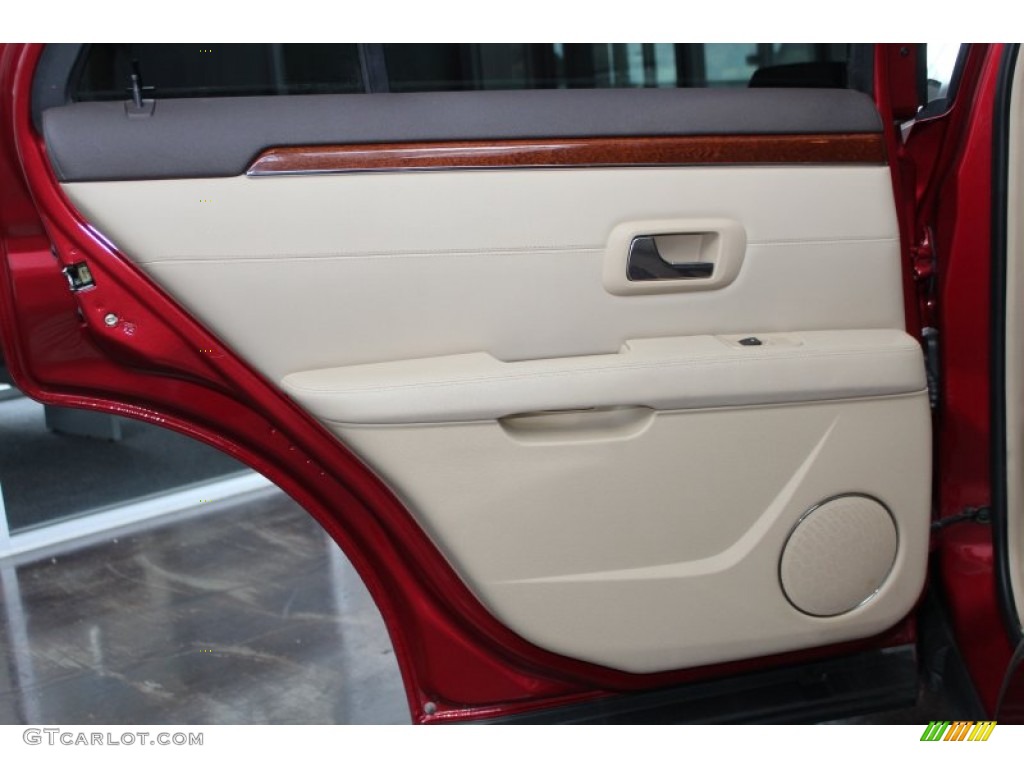2008 SRX 4 V6 AWD - Crystal Red / Cashmere/Cocoa photo #21