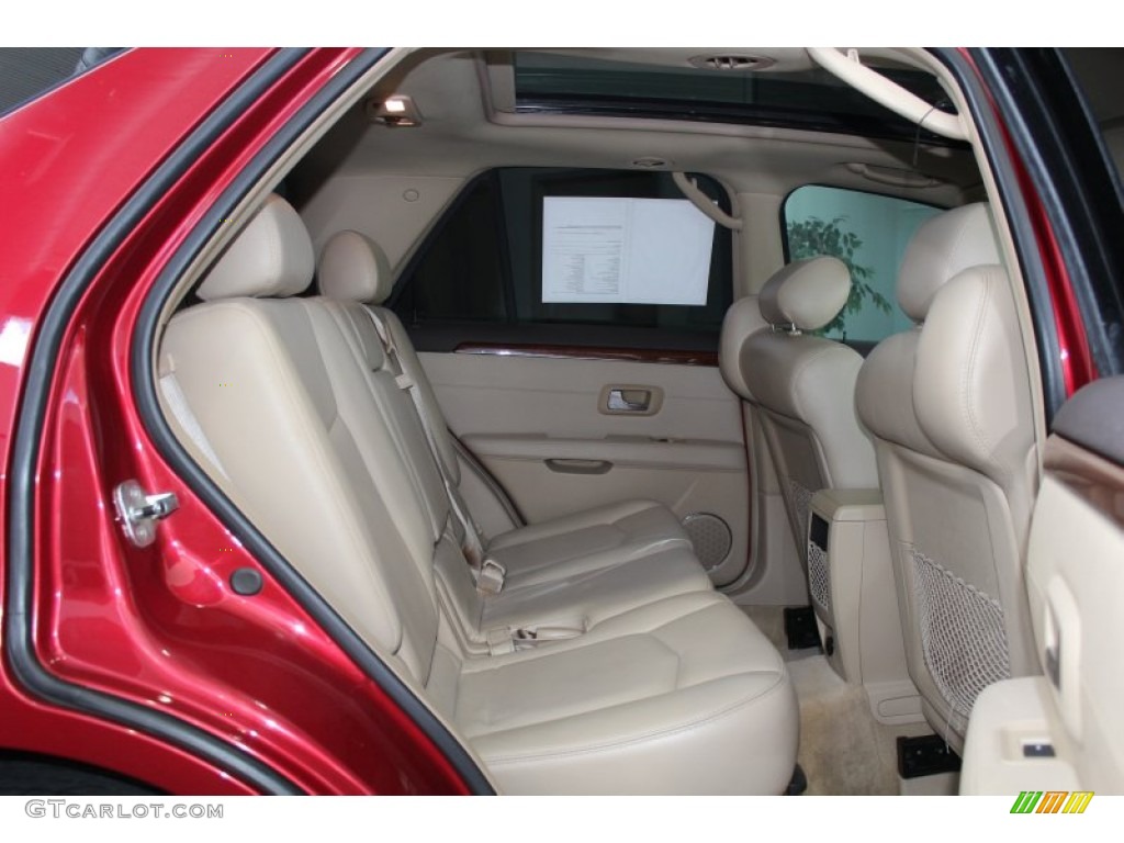 2008 SRX 4 V6 AWD - Crystal Red / Cashmere/Cocoa photo #24