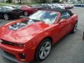 2013 Inferno Orange Metallic Chevrolet Camaro ZL1 Convertible  photo #22