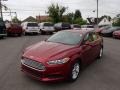 2013 Ruby Red Metallic Ford Fusion SE  photo #1
