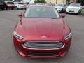 2013 Ruby Red Metallic Ford Fusion SE  photo #2