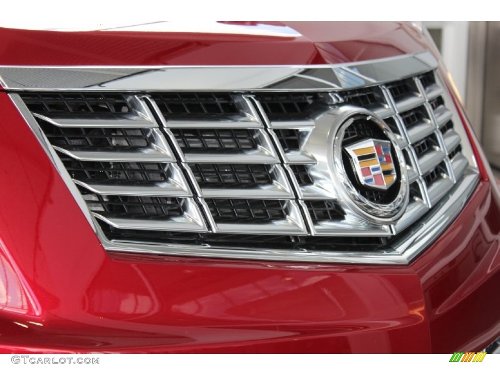 2013 SRX Luxury FWD - Crystal Red Tintcoat / Shale/Brownstone photo #10