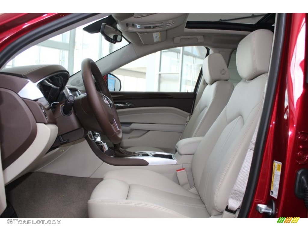 2013 SRX Luxury FWD - Crystal Red Tintcoat / Shale/Brownstone photo #18