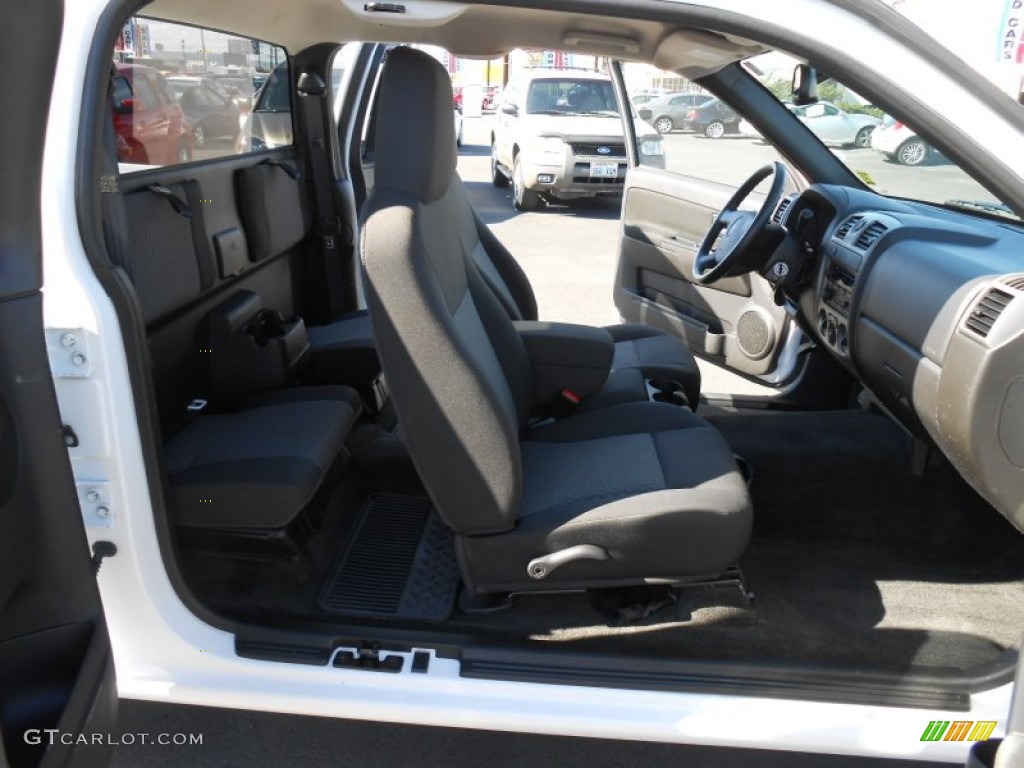 Ebony Interior 2012 Chevrolet Colorado LT Extended Cab Photo #81779520