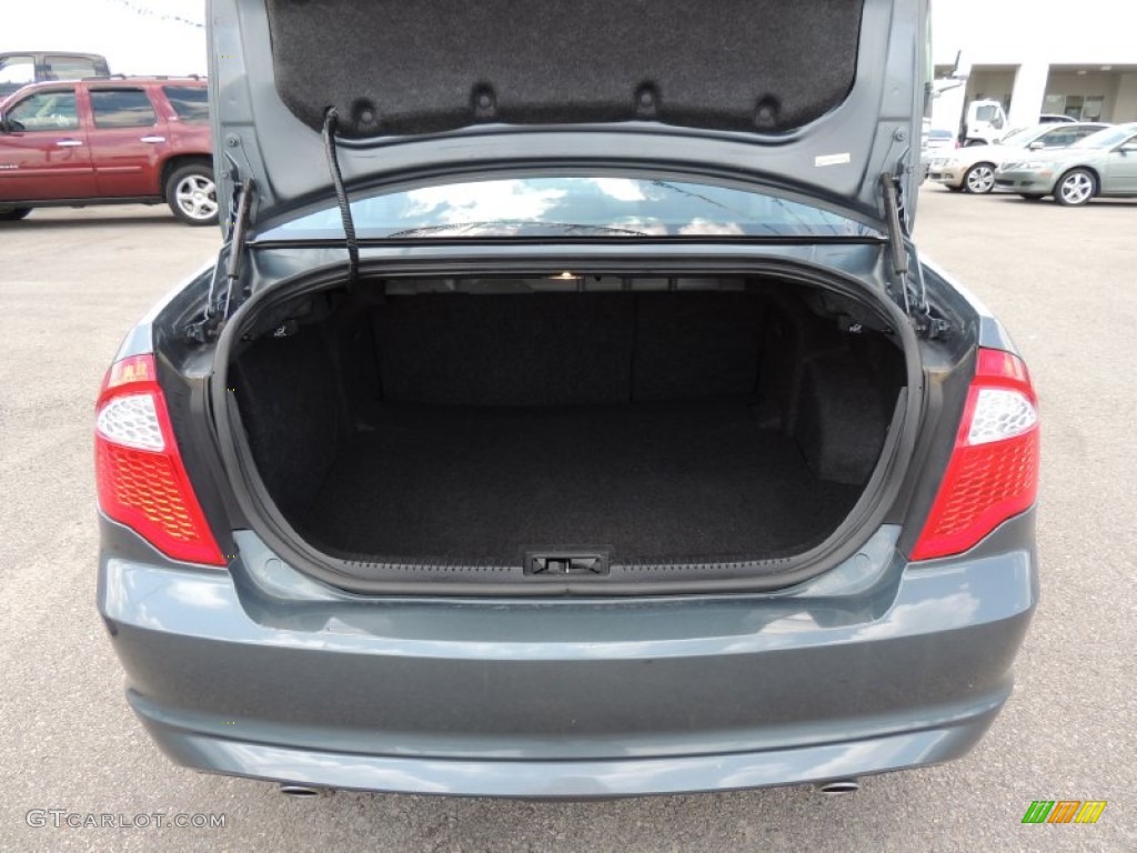 2011 Fusion SE V6 - Steel Blue Metallic / Charcoal Black photo #4