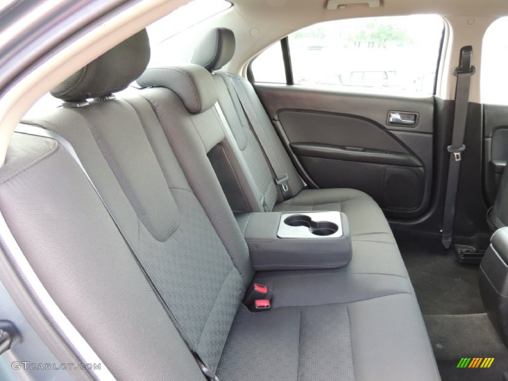 2011 Fusion SE V6 - Steel Blue Metallic / Charcoal Black photo #8