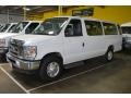 Oxford White - E Series Van E350 Super Duty XLT Extended Passenger Photo No. 1