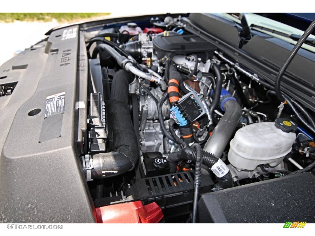 2013 GMC Sierra 2500HD SLT Crew Cab 4x4 6.6 Liter OHV 32-Valve Duramax Turbo-Diesel V8 Engine Photo #81781580