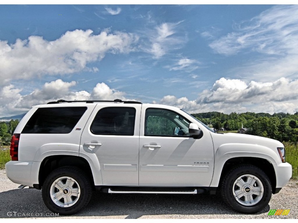Summit White 2013 Chevrolet Tahoe LT 4x4 Exterior Photo #81781749