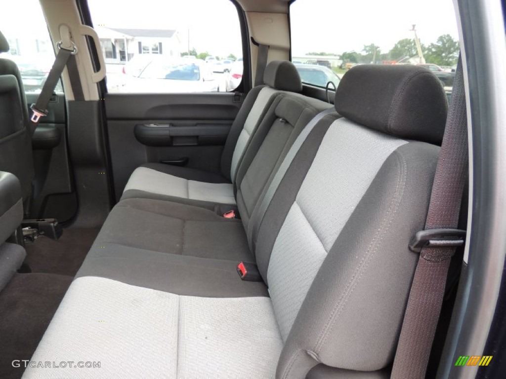 2009 Silverado 1500 LS Crew Cab - Imperial Blue Metallic / Dark Titanium photo #10