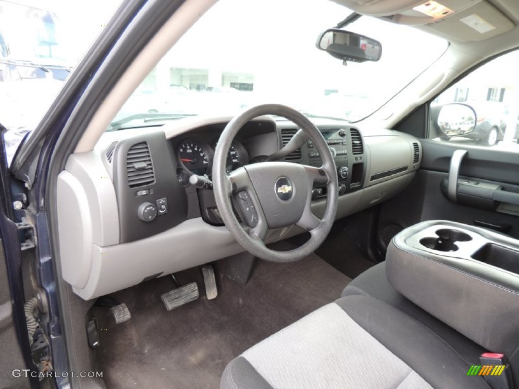 2009 Silverado 1500 LS Crew Cab - Imperial Blue Metallic / Dark Titanium photo #12