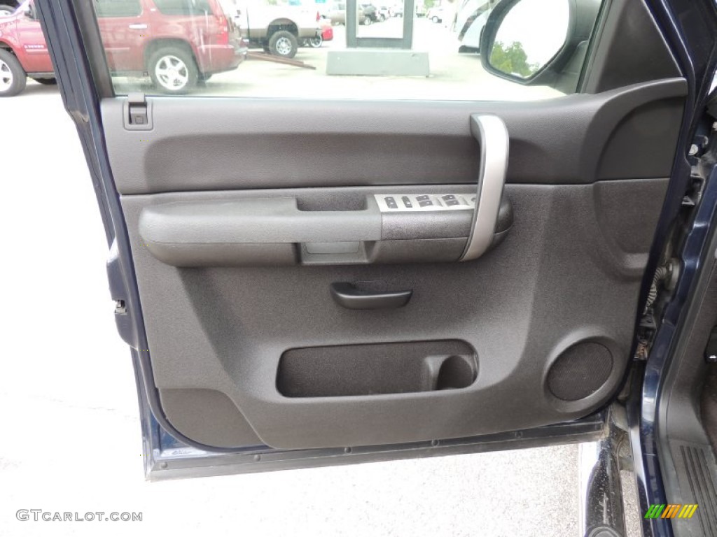 2009 Silverado 1500 LS Crew Cab - Imperial Blue Metallic / Dark Titanium photo #13